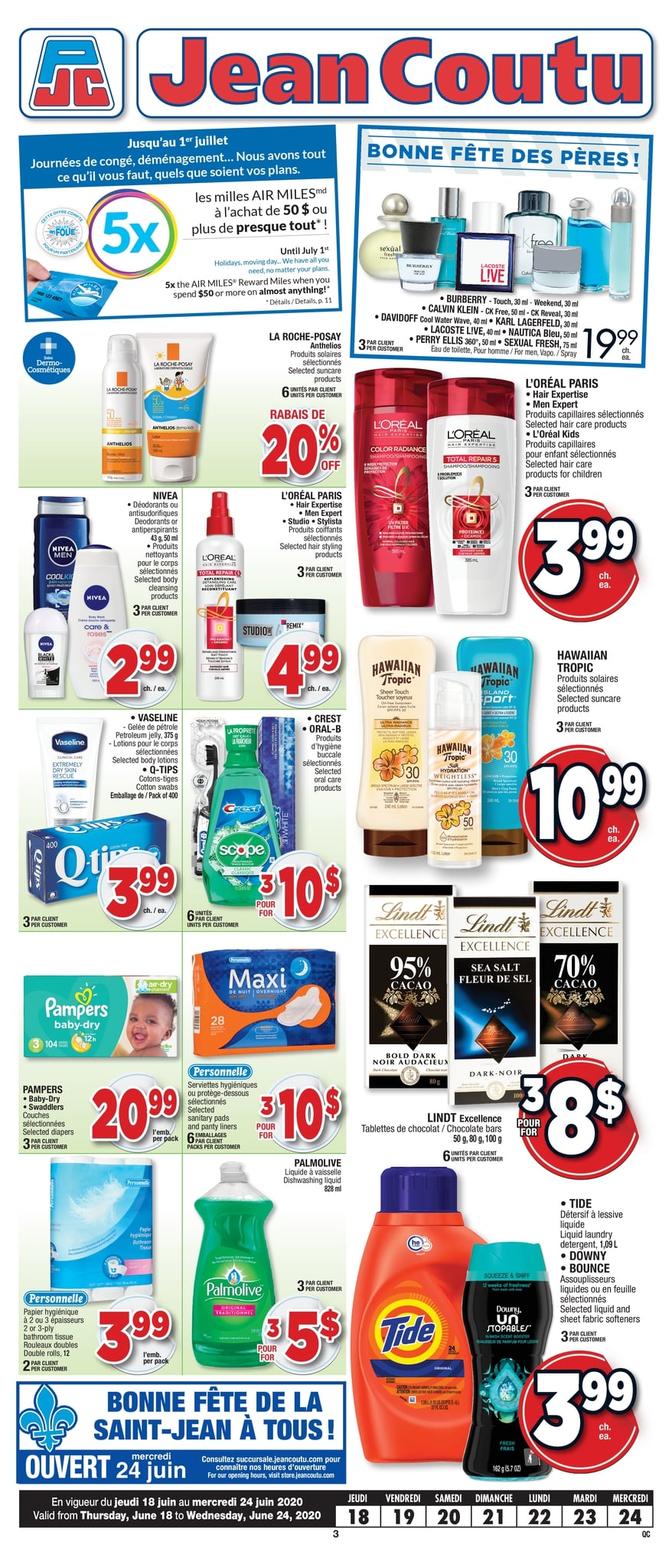 Circulaire Jean Coutu du 18 au 24 juin 2020 Circulaire en ligne