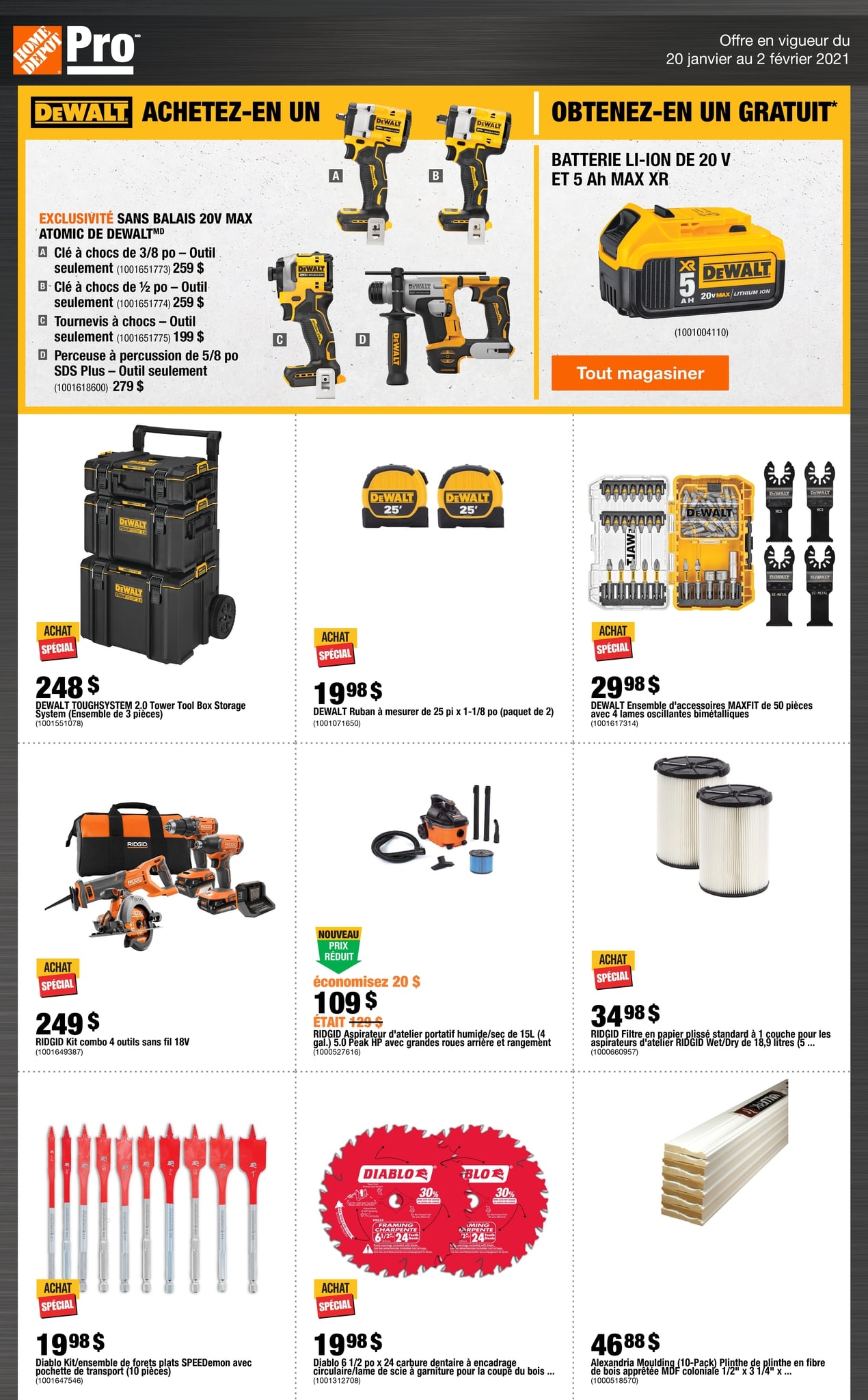 Circulaire Home Depot - PRO - Page 1