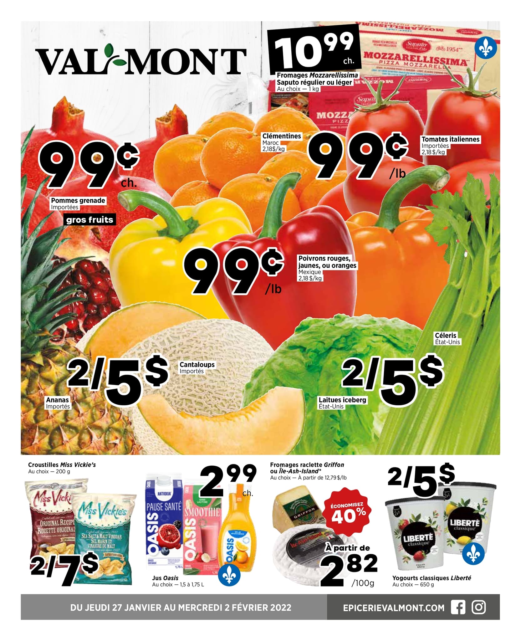 Circulaire Val-Mont - Fruiterie - Page 1