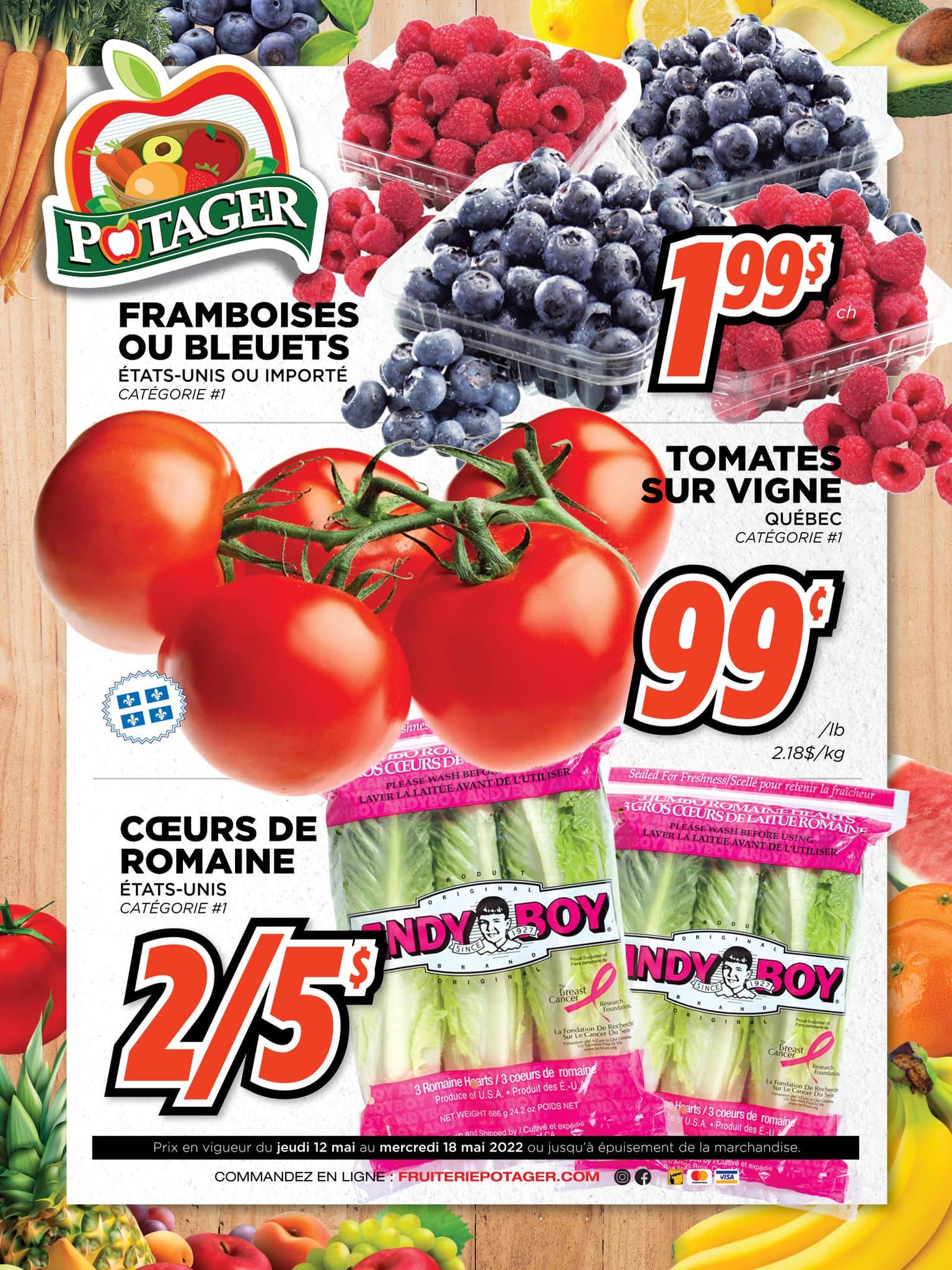 Circulaire Fruiterie Potager Saint-Eustache / Blainville - Page 1