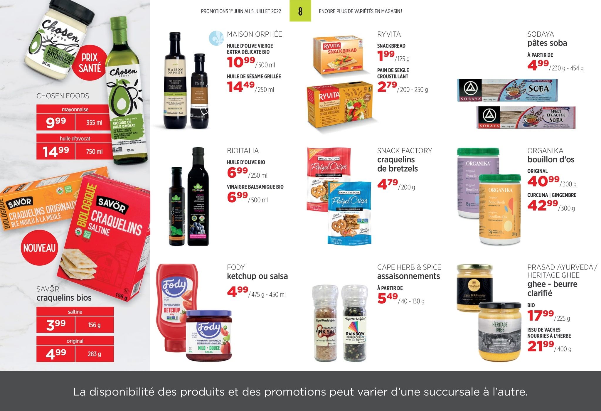Circulaire Avril - Supermarché Santé - Page 8