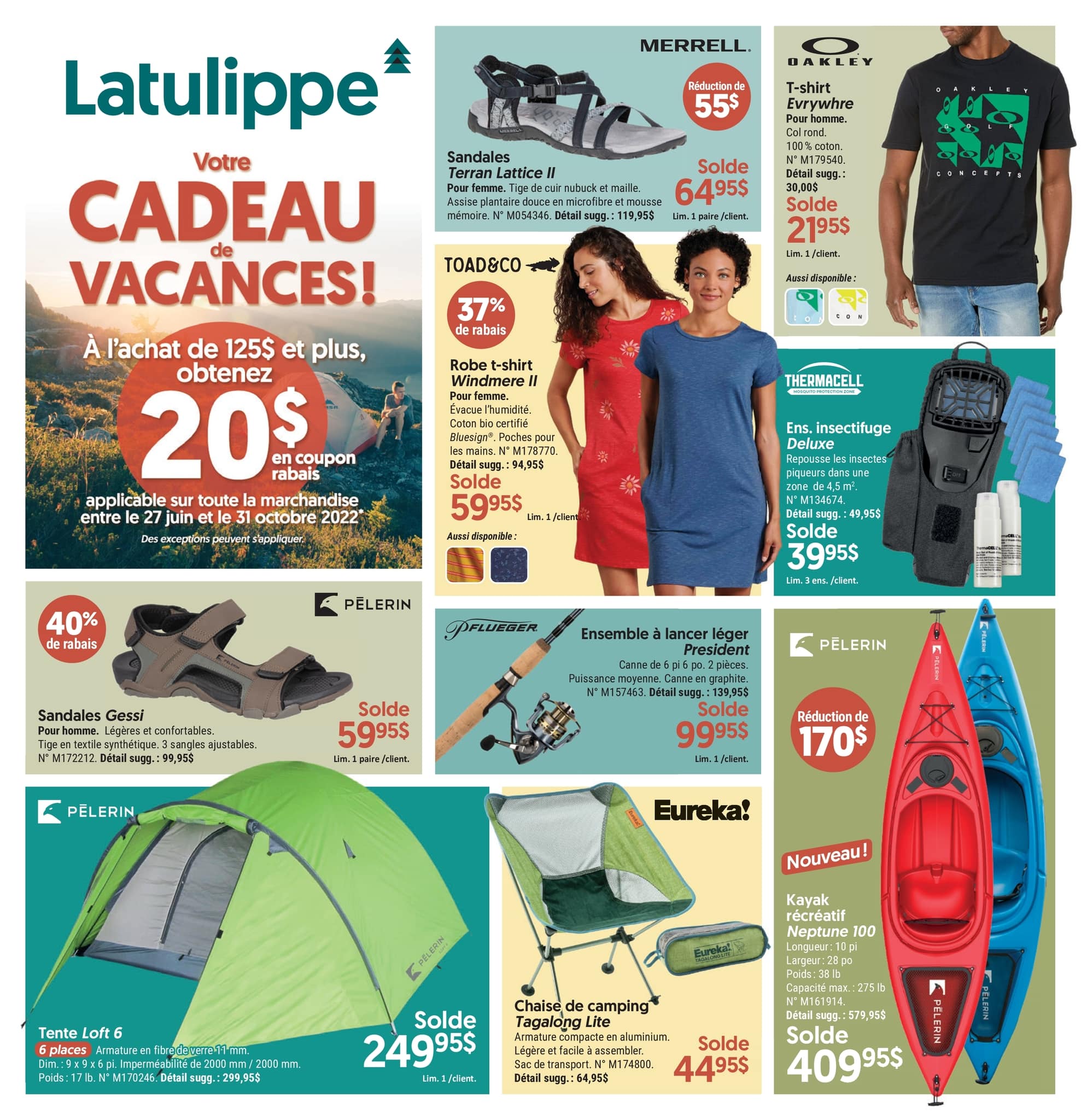 Circulaire Magasin Latulippe - Page 1