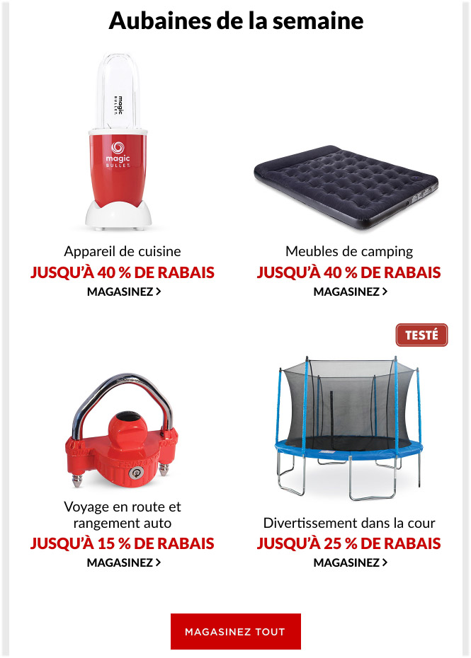 Le Super Solde pour l'Été commence Maintenant