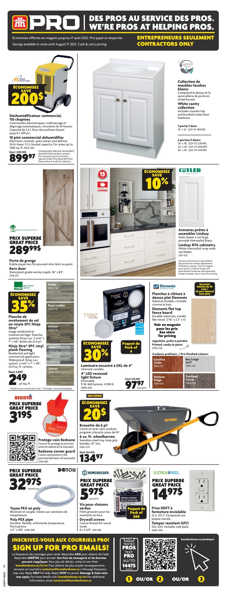 Circulaire Home Hardware - PRO - Page 2