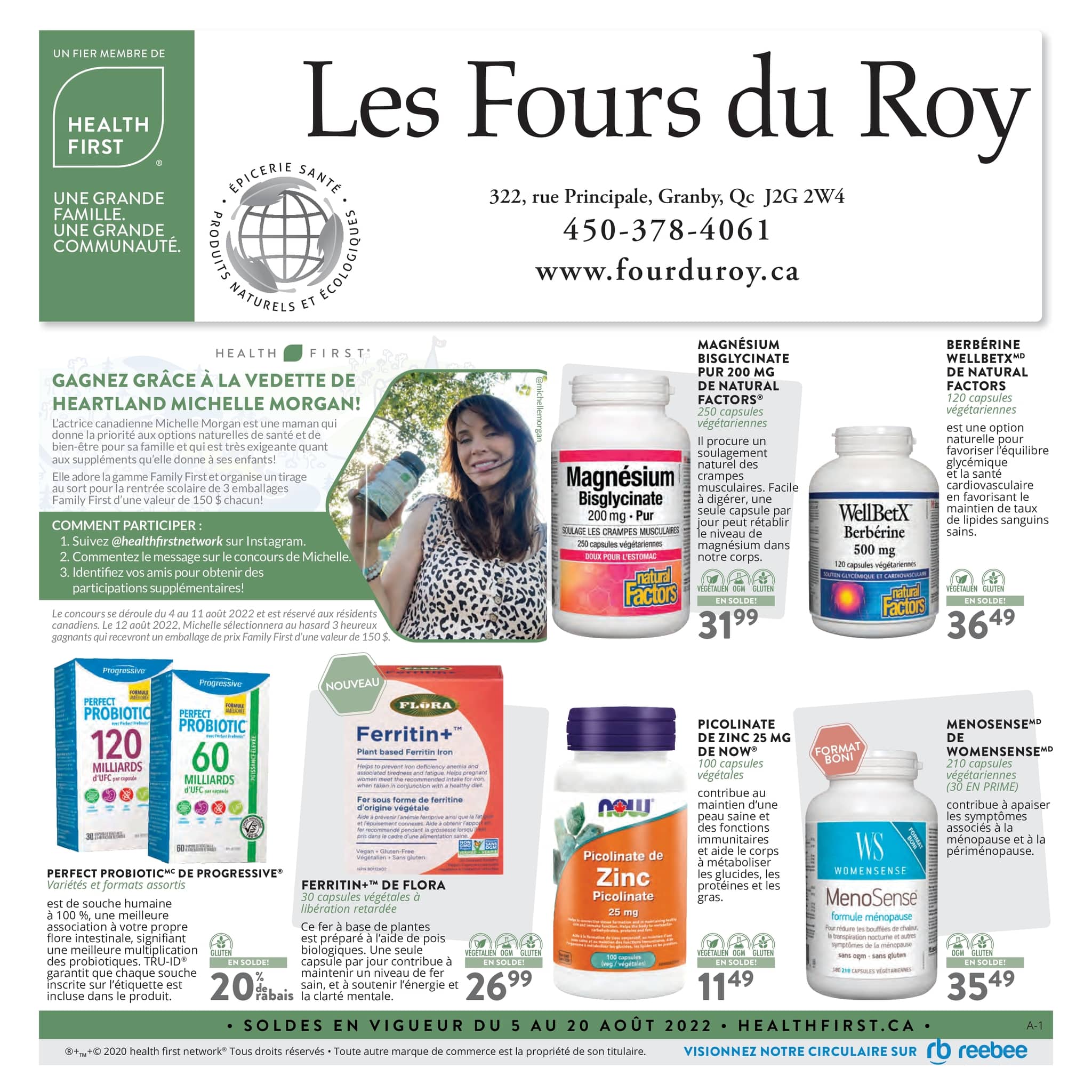 Circulaire Les Fours du Roy - Page 1