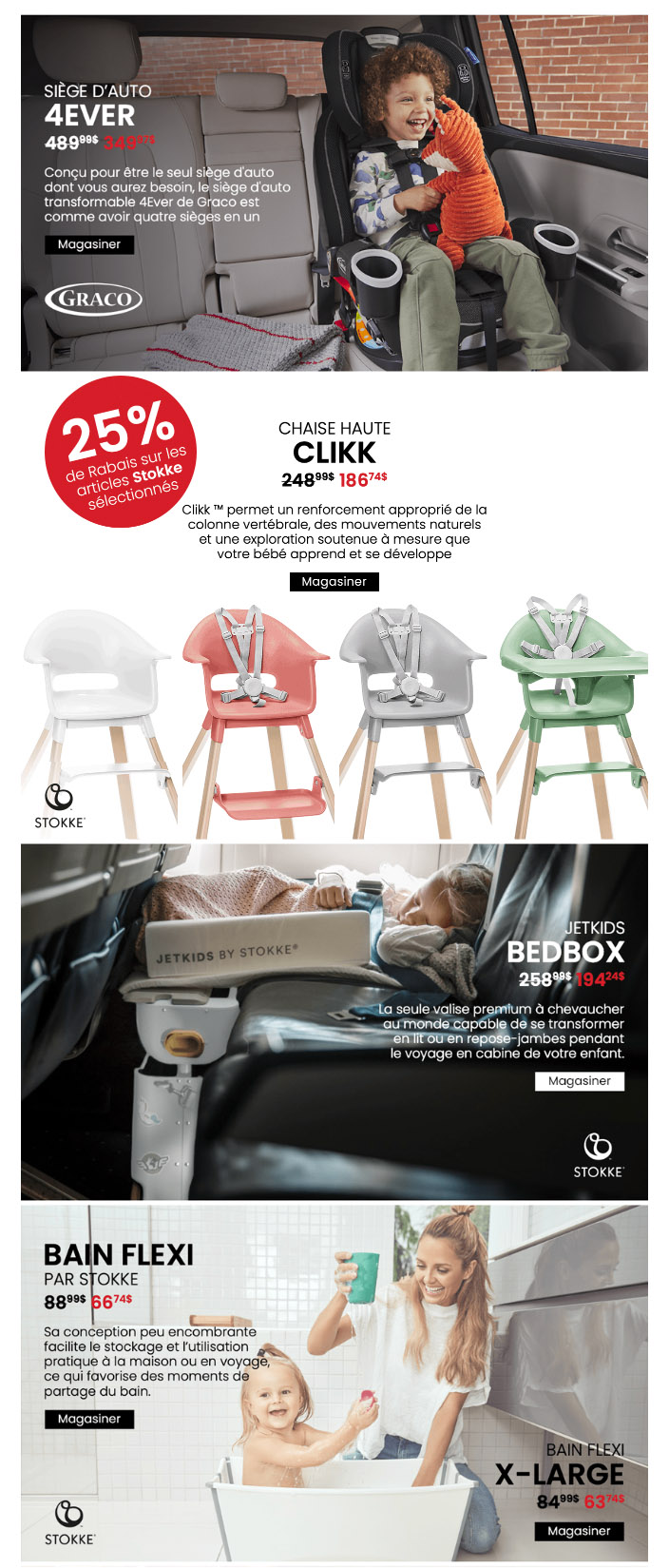 SOLDES D'ÉTÉ ! Jusqu'à 50% de Rabais