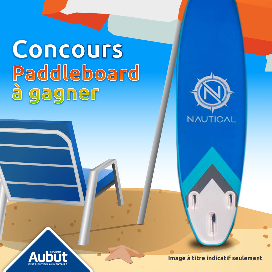 Concours Gagnez une Planche à Pagaie