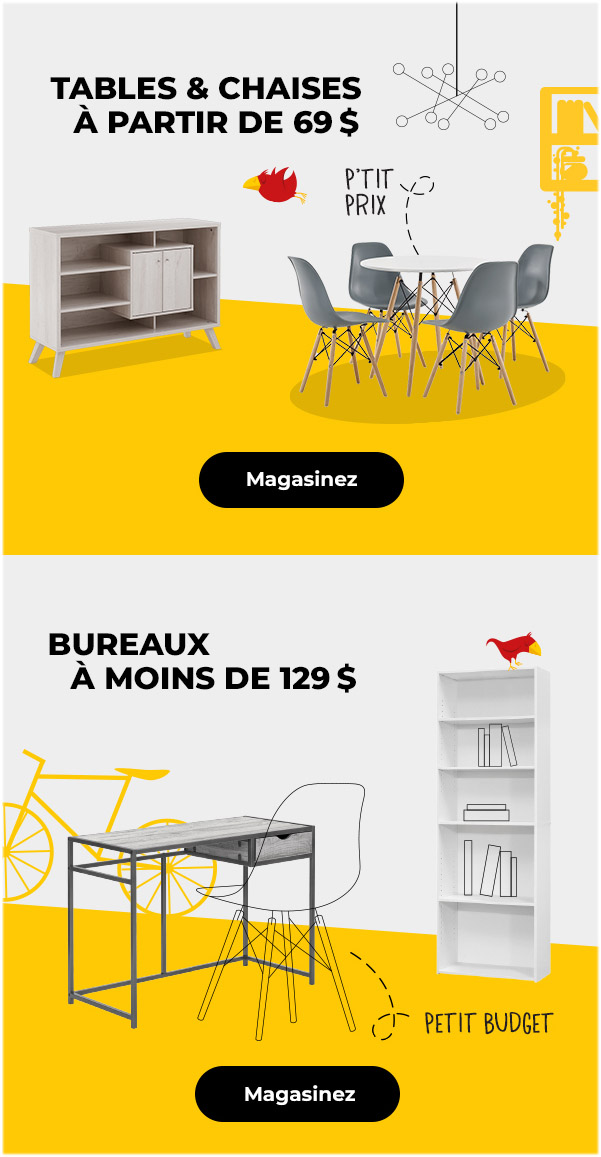Découvrez la Sélection Spéciale Petits Budgets