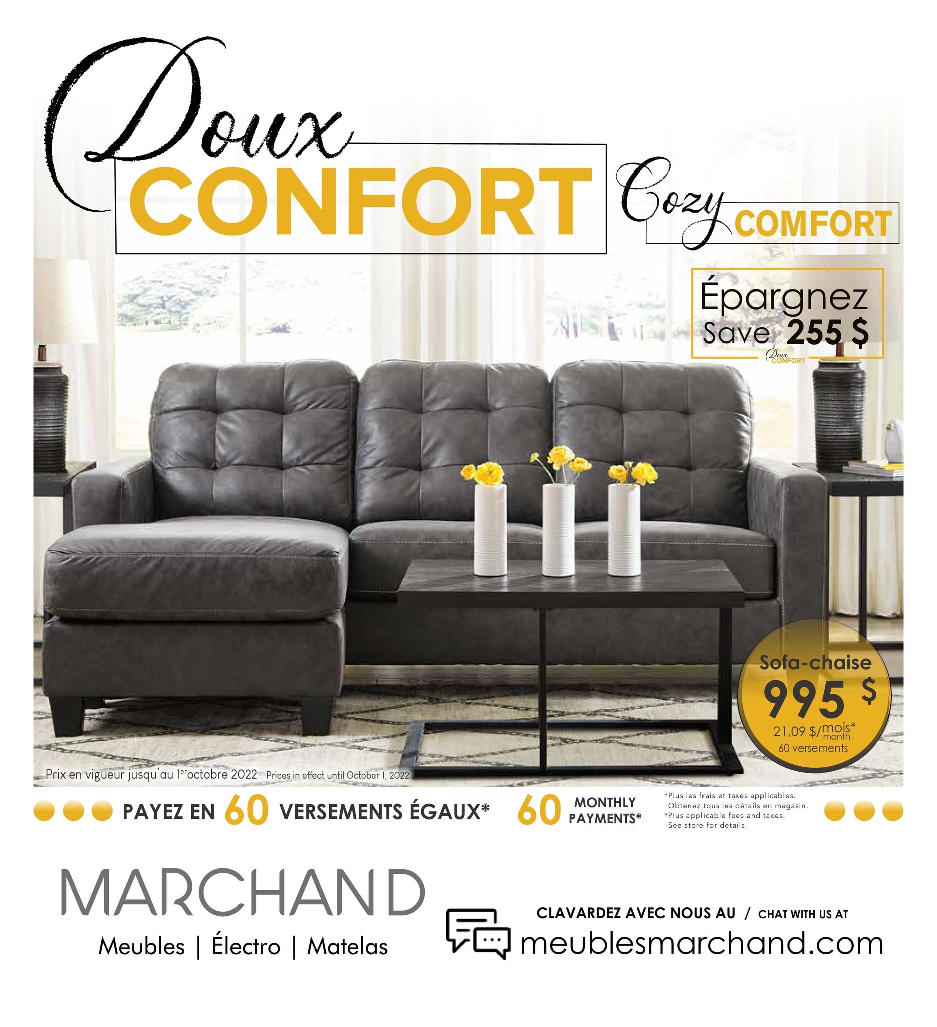 Circulaire Meubles Marchand - Doux Confort - Page 1