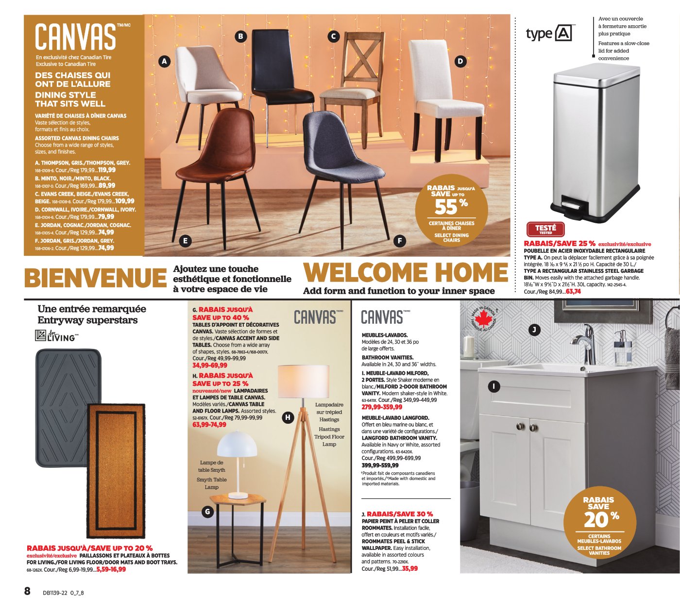 Circulaire Canadian Tire - Inspirations Automne - Page 8