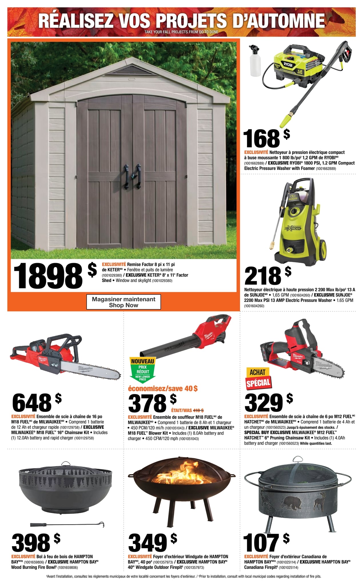 Circulaire Home Depot