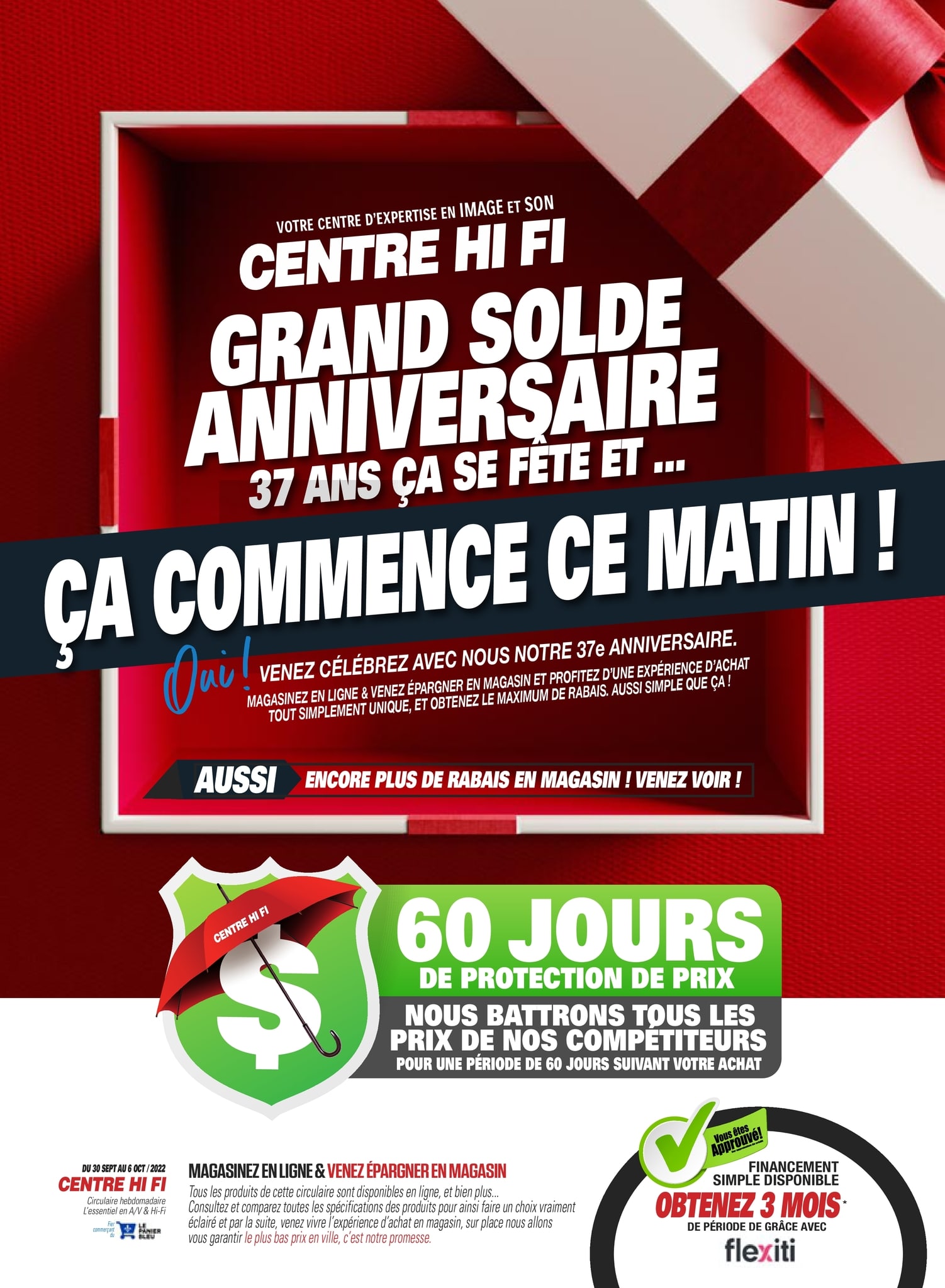 Circulaire Centre HI-FI