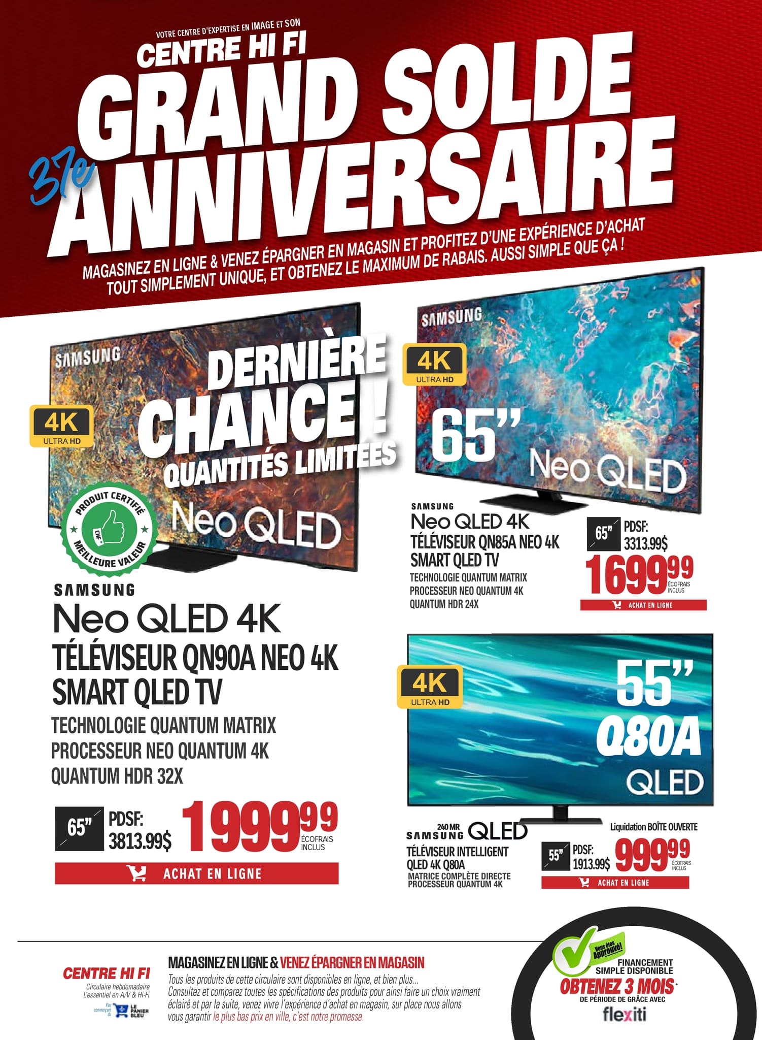 Circulaire Centre HI-FI
