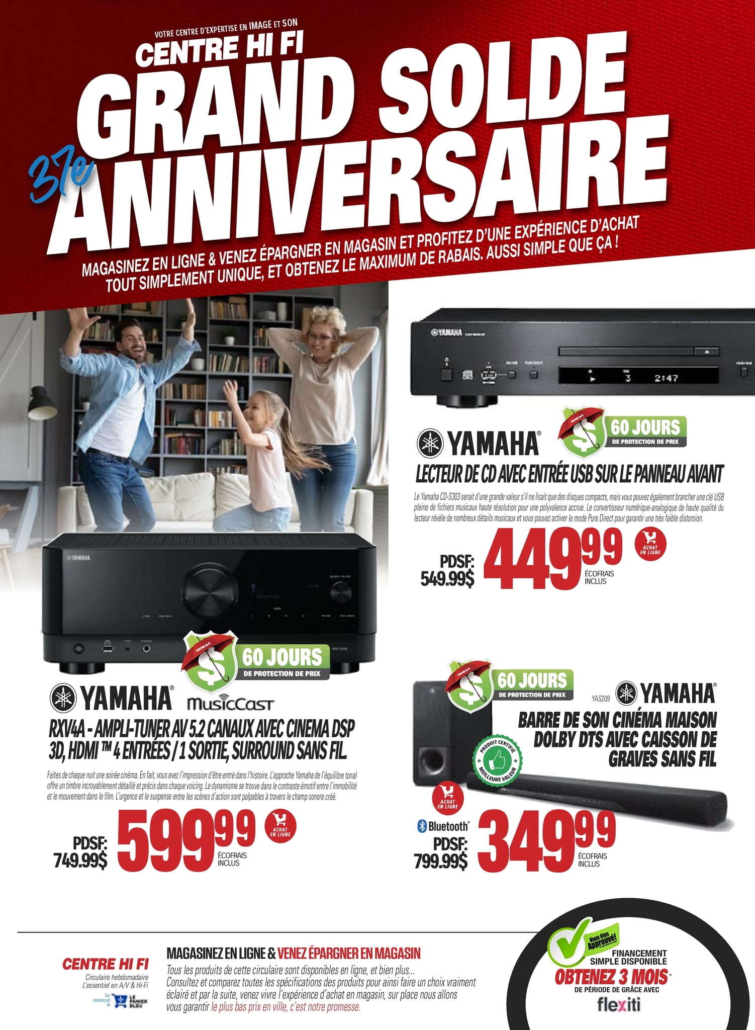 Circulaire Centre HI-FI