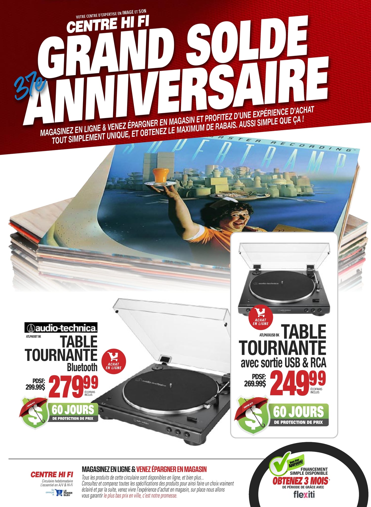 Circulaire Centre HI-FI