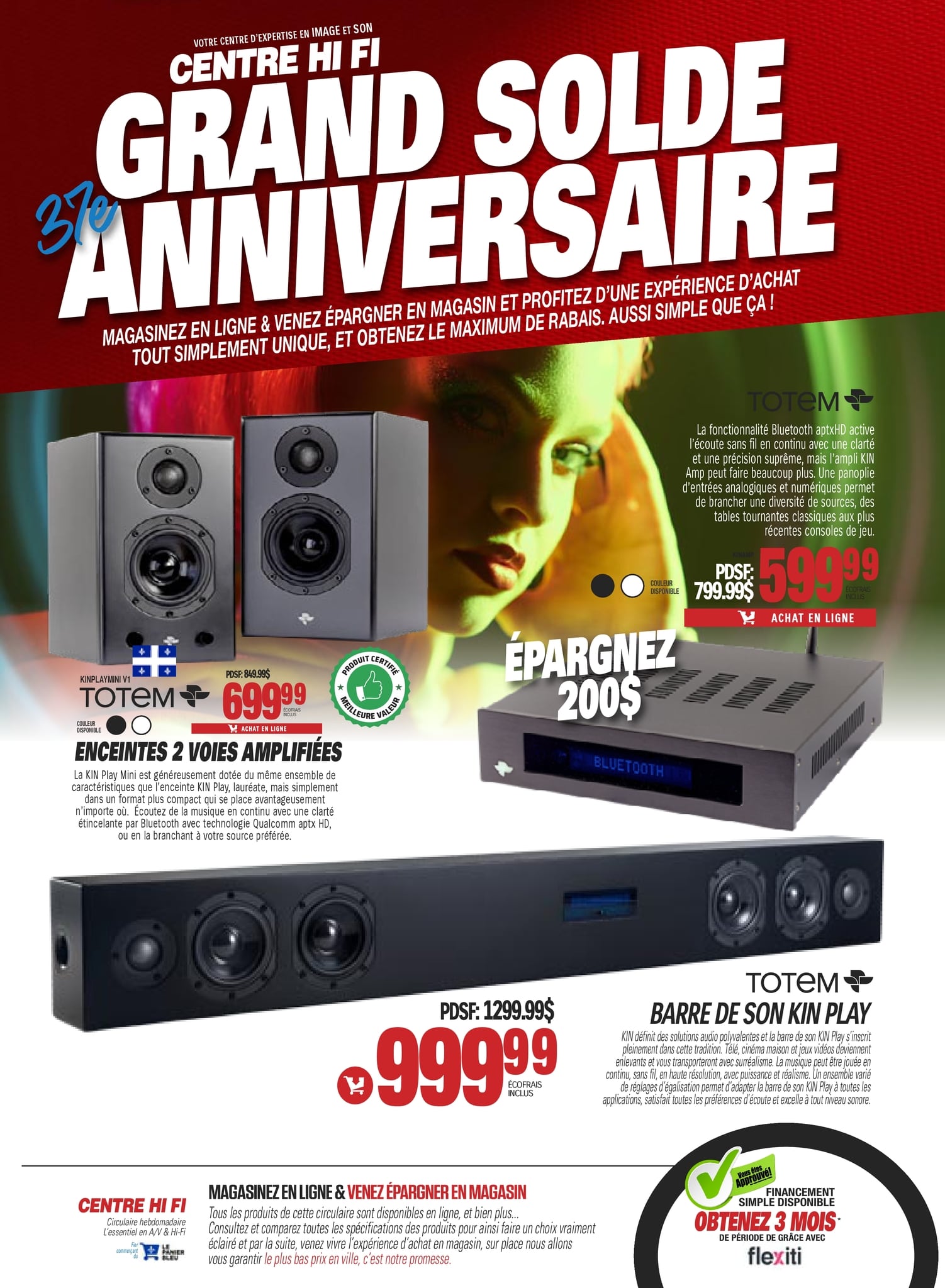 Circulaire Centre HI-FI