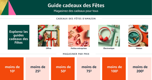 Guide Cadeaux des Fêtes - Noël 2022