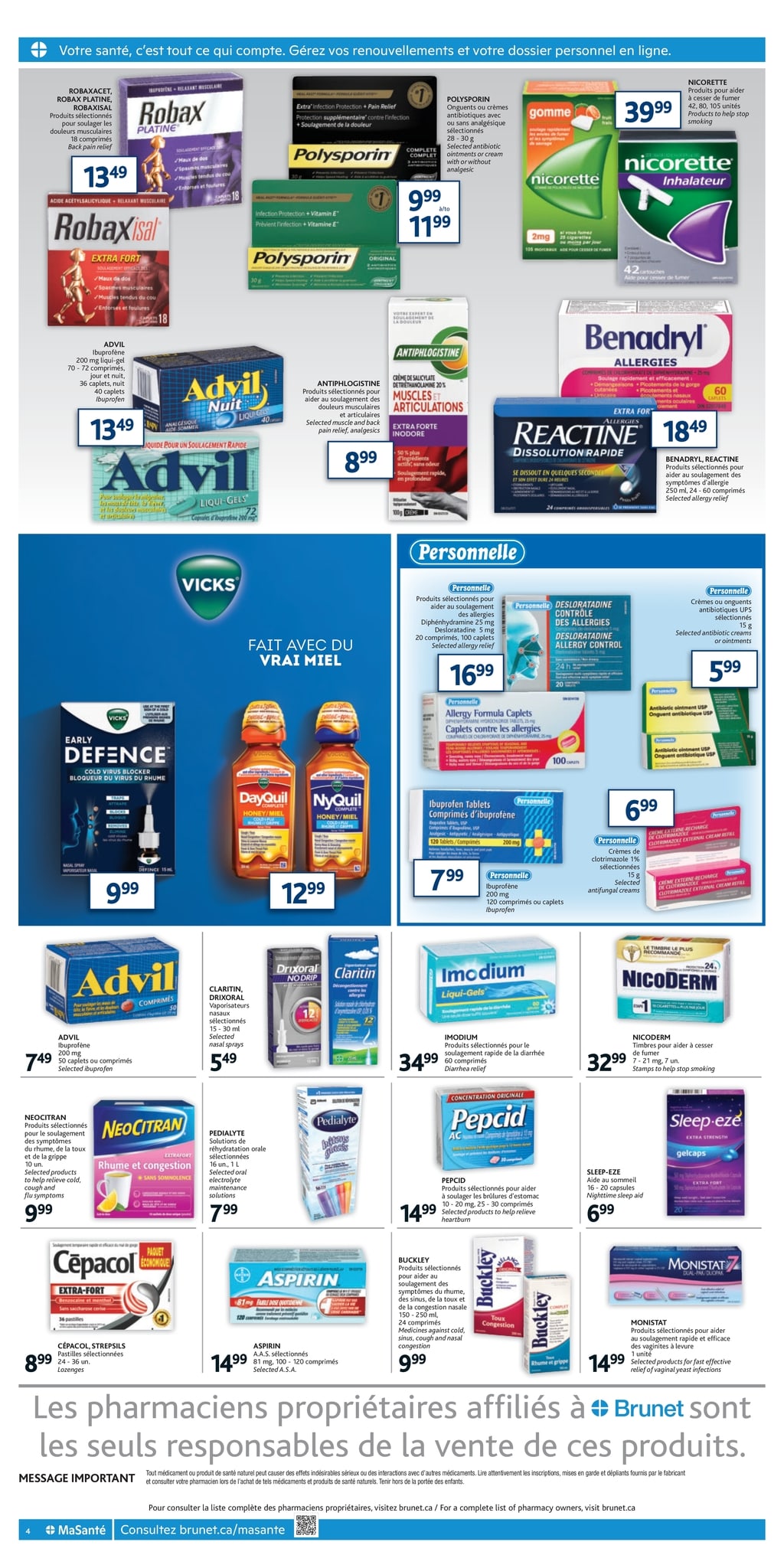 Circulaire Brunet - Pharmacie - Page 4