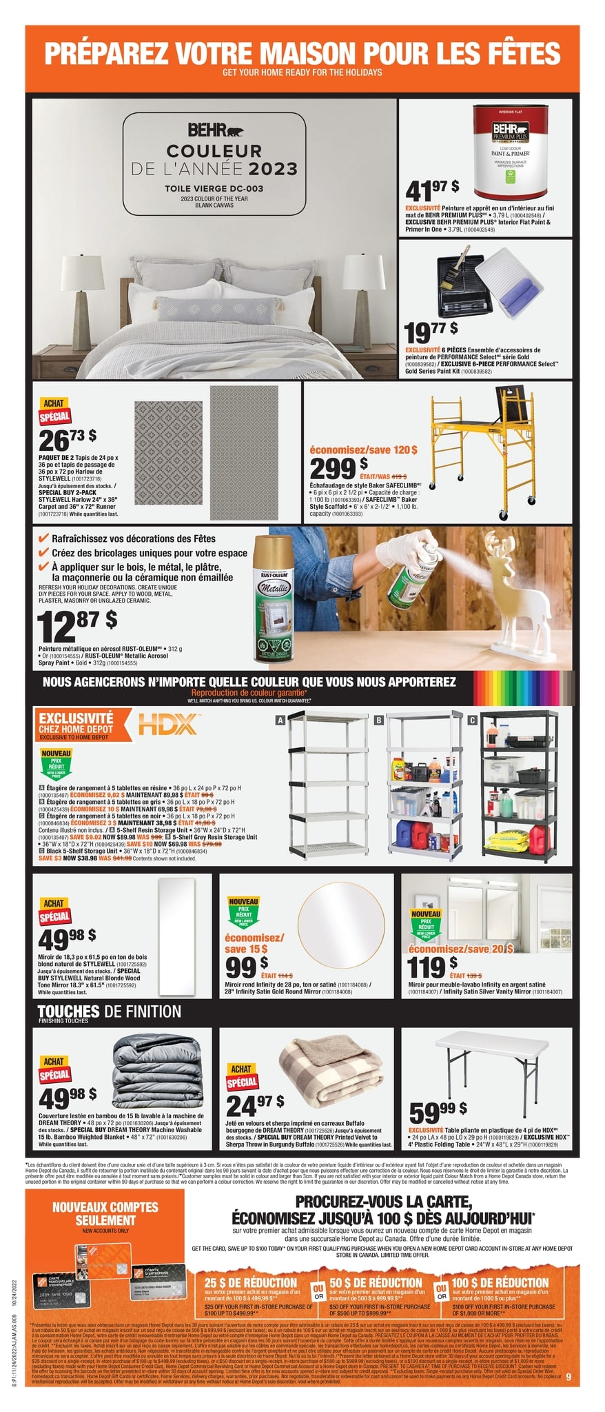 Circulaire Home Depot - Solde du Vendredi Fou - Page 11