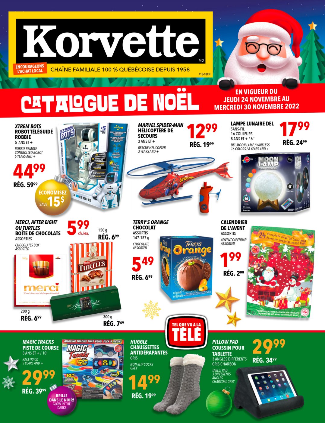 Circulaire Korvette - Catalogue de Noël - Page 1