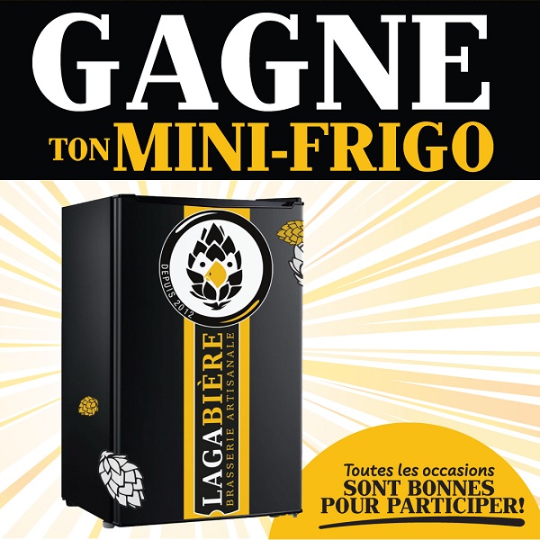 Concours Gagne ton mini-frigo Lagabière!