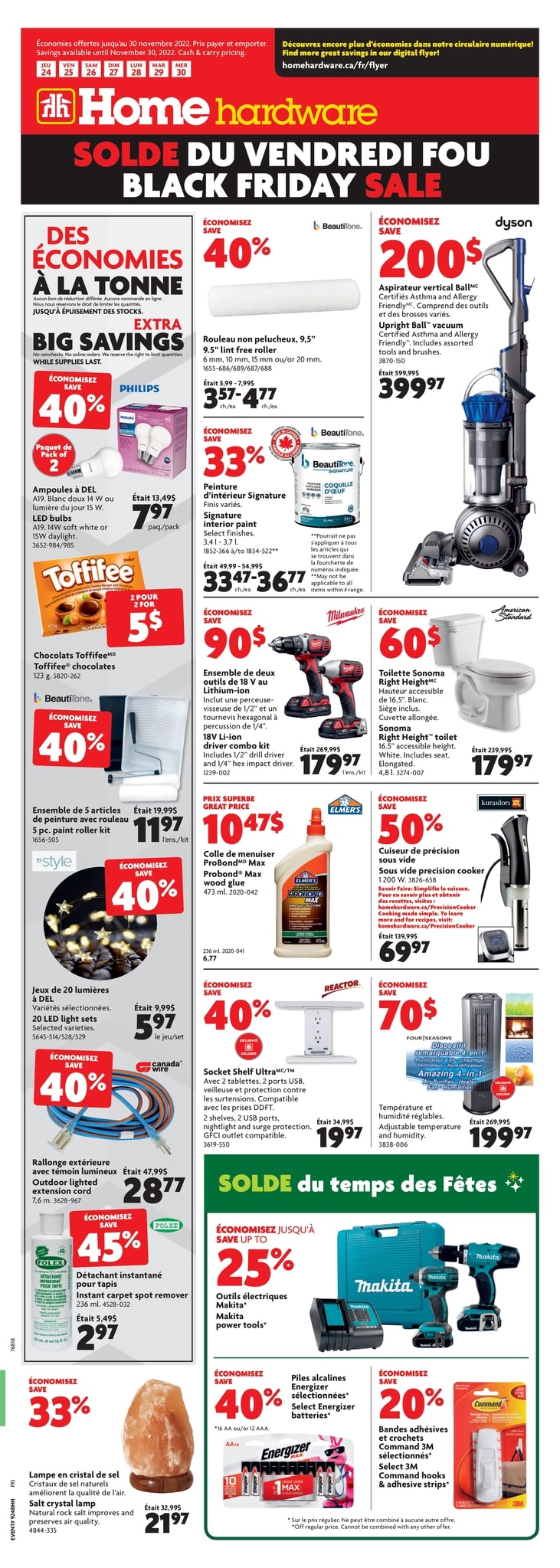 Circulaire Home Hardware - Solde du Vendredi Fou