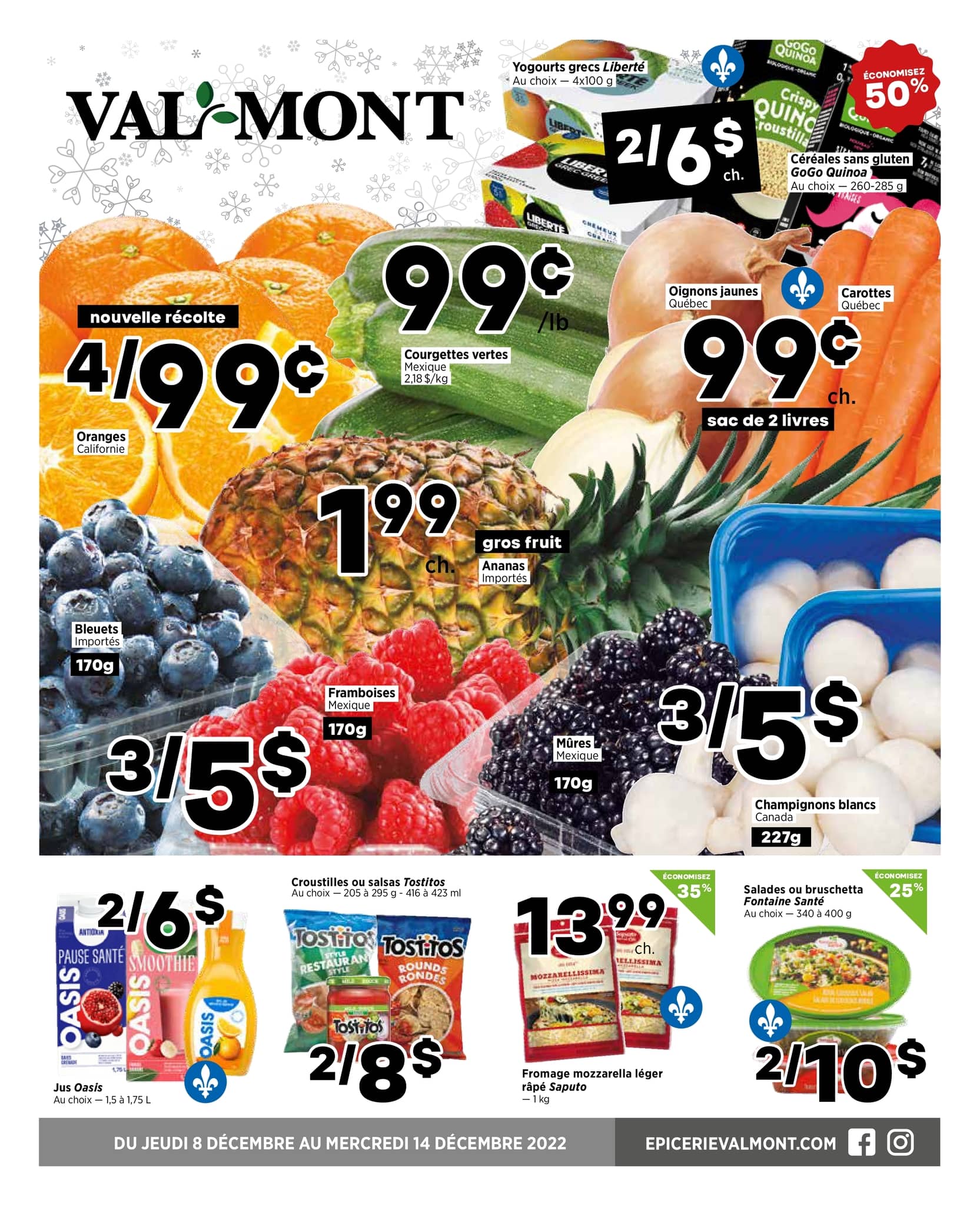 Circulaire Val-Mont - Fruiterie - Page 1