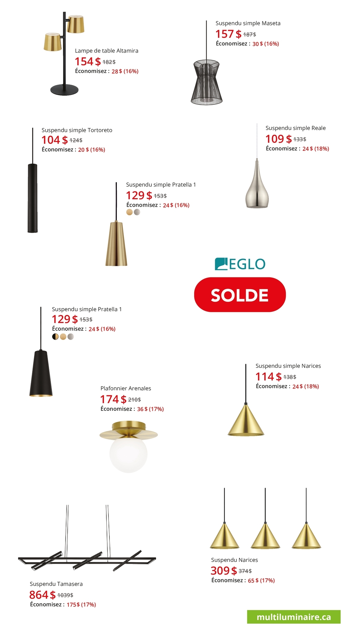 Circulaire Multi Luminaire