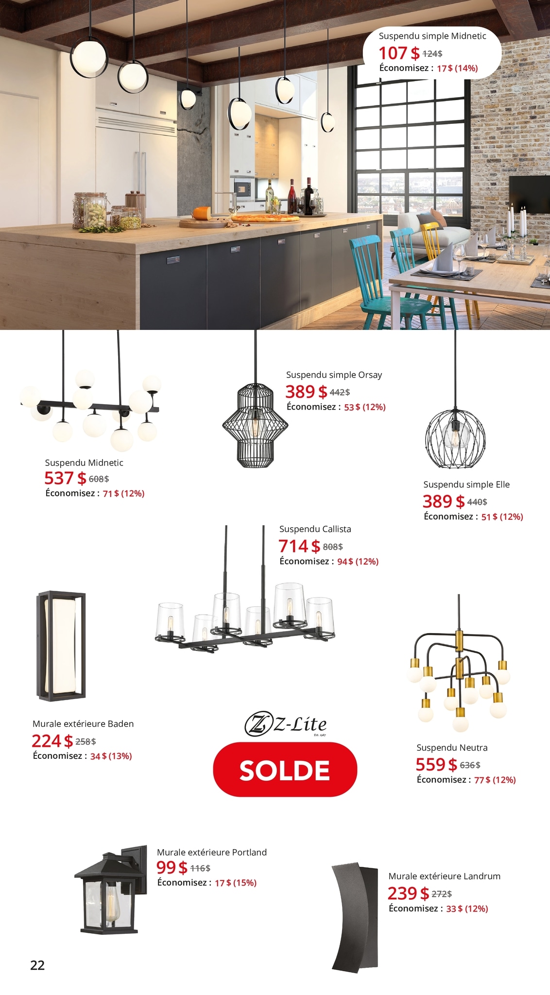 Circulaire Multi Luminaire