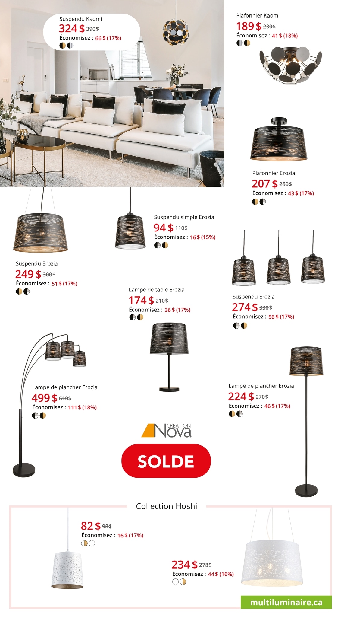 Circulaire Multi Luminaire