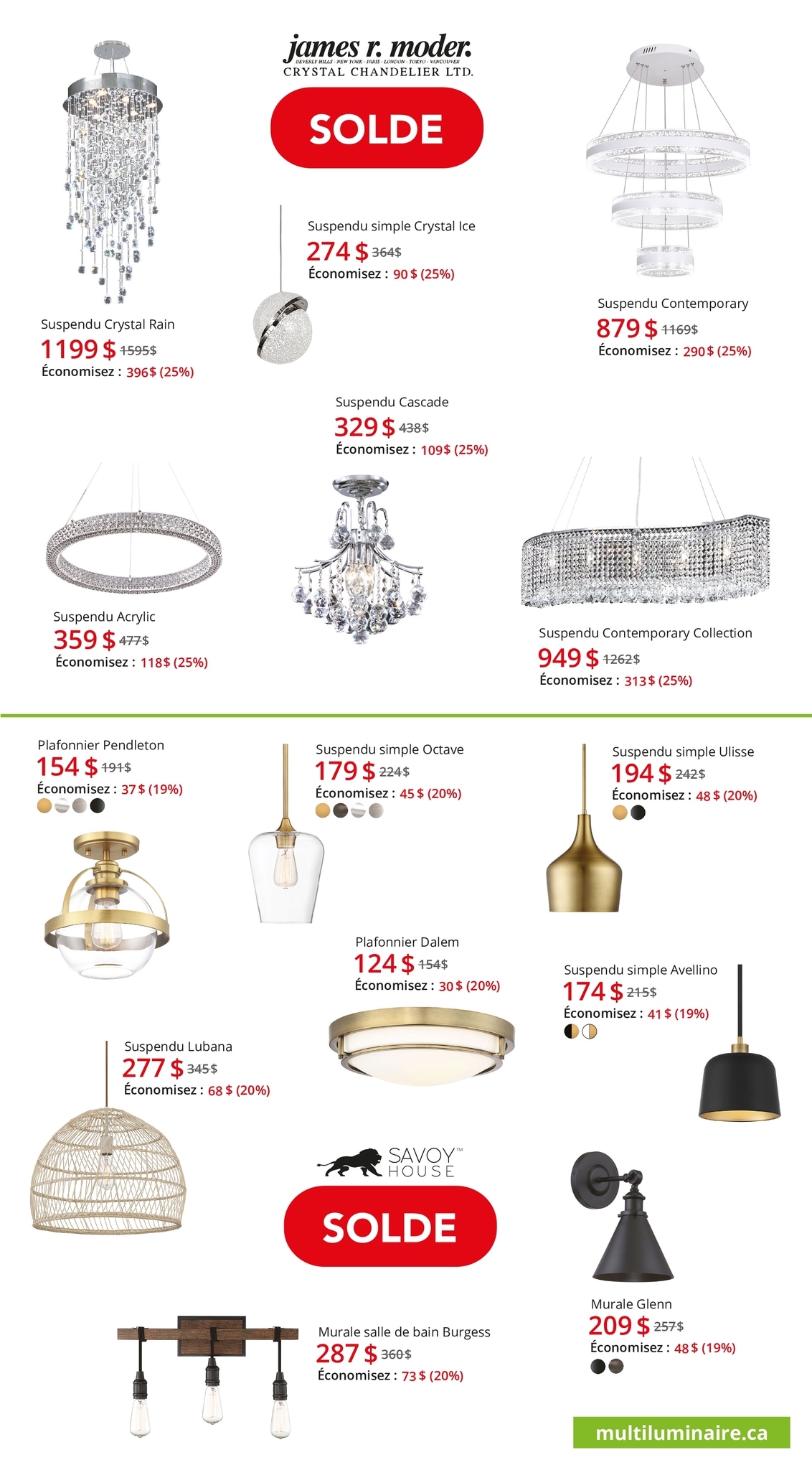 Circulaire Multi Luminaire