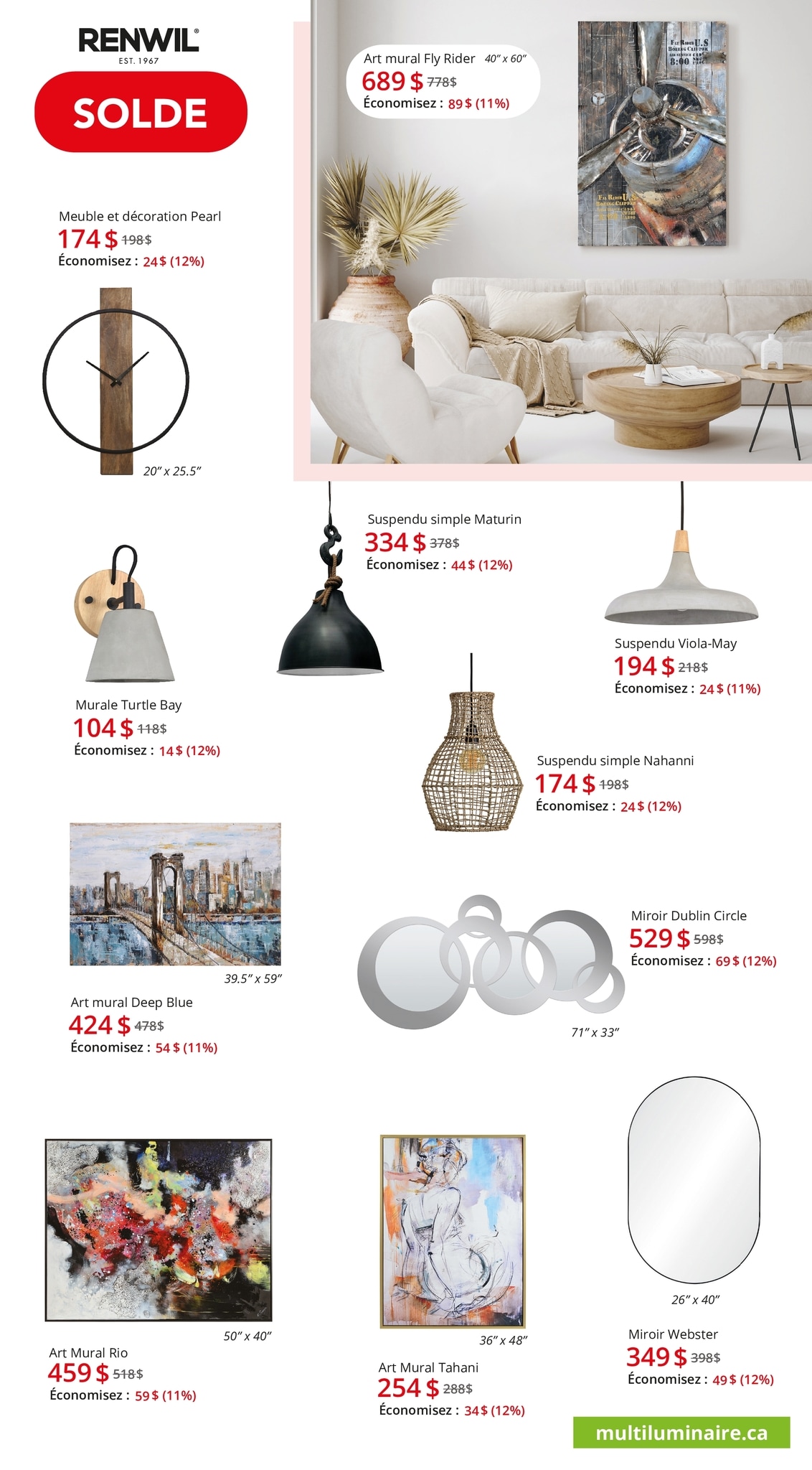 Circulaire Multi Luminaire