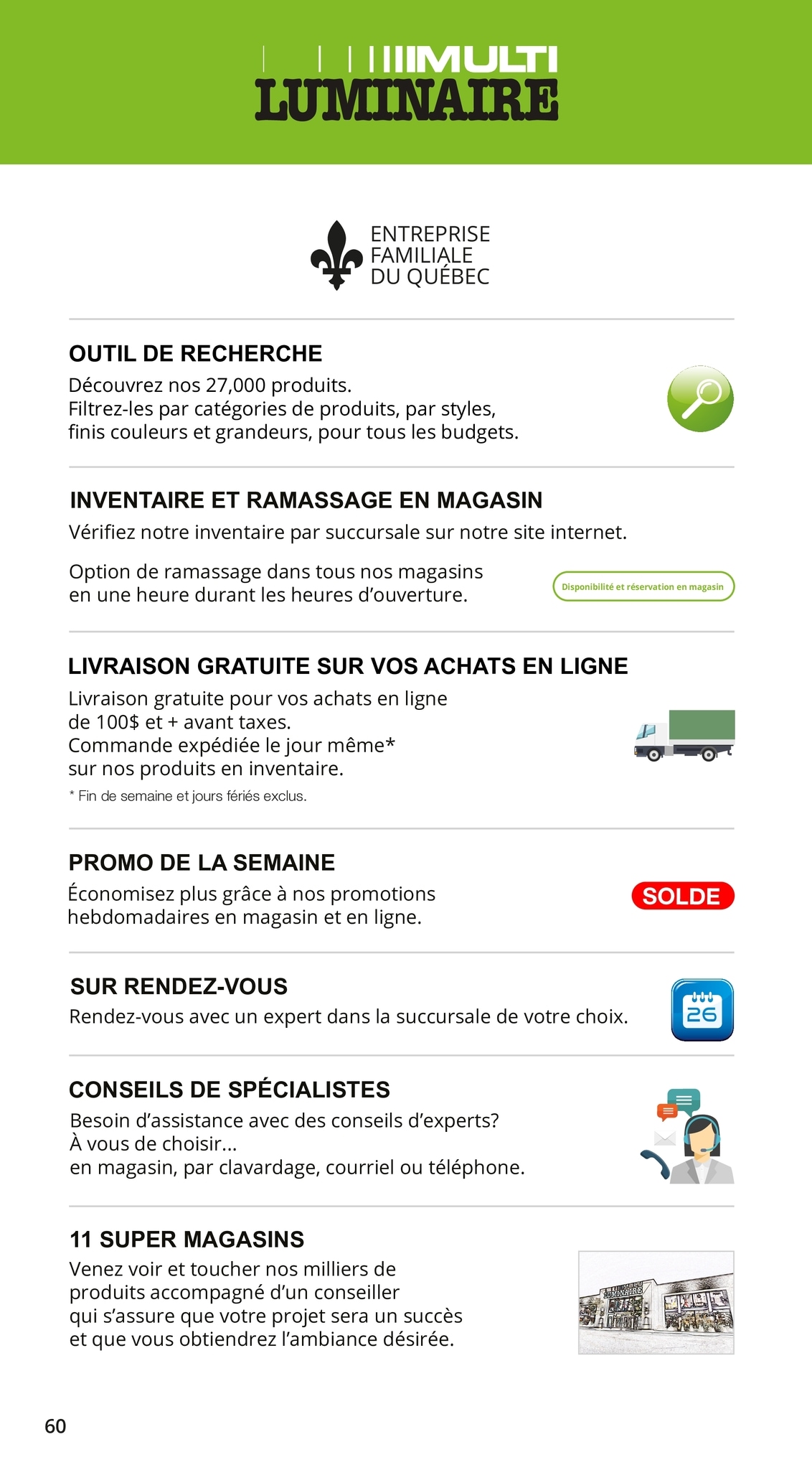 Circulaire Multi Luminaire