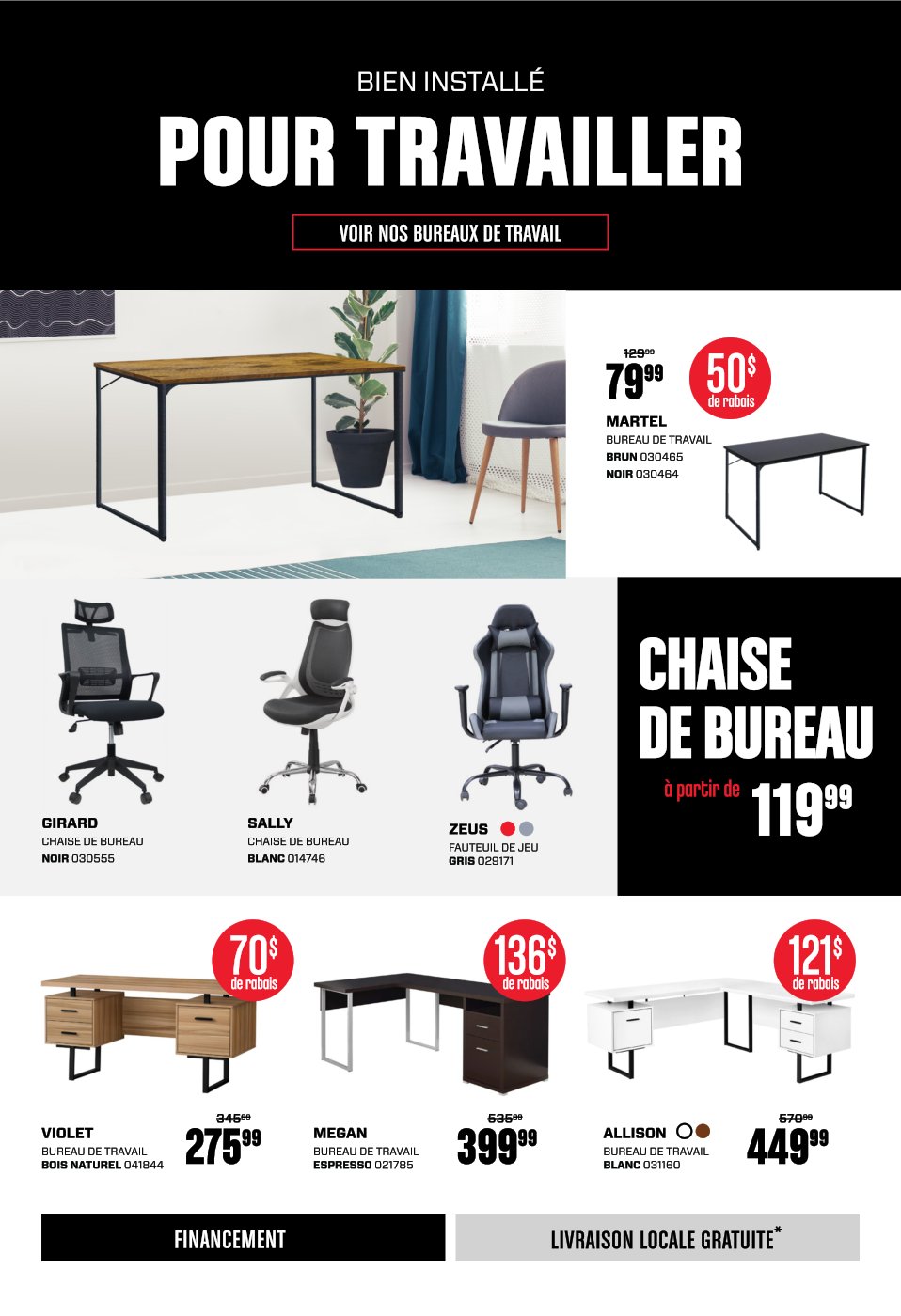 Circulaire Meubles RD