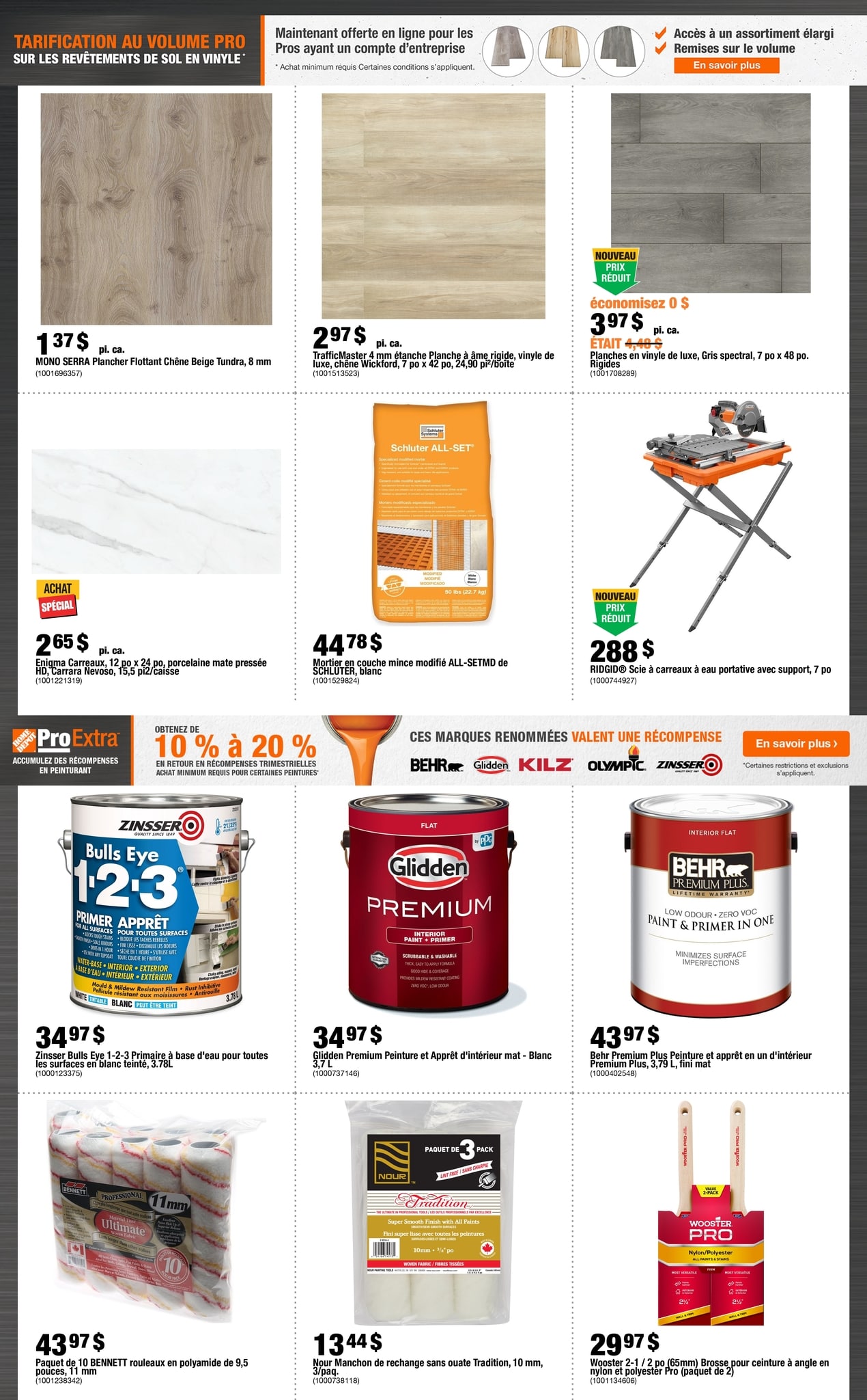 Circulaire Home Depot - PRO