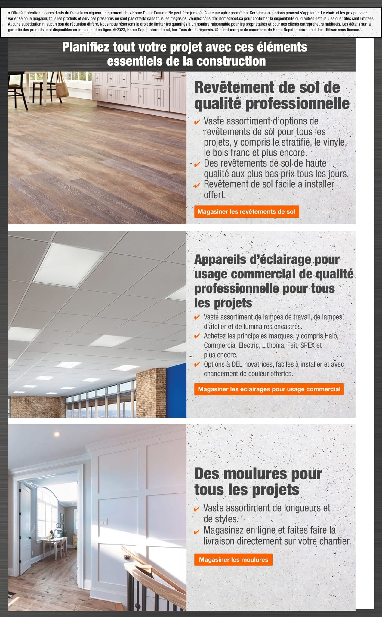 Circulaire Home Depot - PRO