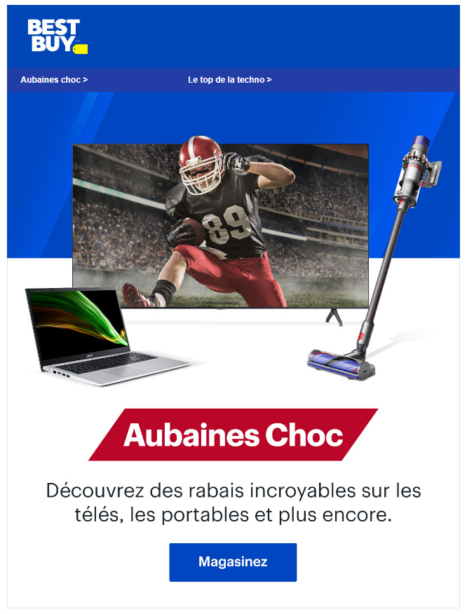 Découvrez des Aubaines Choc sur les Télés, les Portables et plus Encore.
