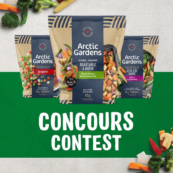 Concours Gagnez des produits Arctic Gardens pour vos mijotés et vos soupes hivernales!