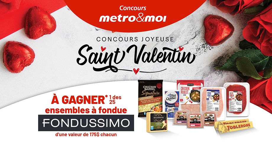 Concours Joyeuse Saint-Valentin