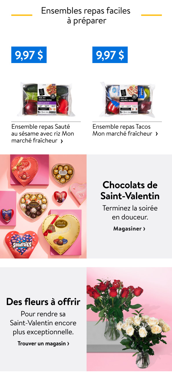 Préparez-vous pour la Saint-Valentin avec l'Épicerie en Ligne