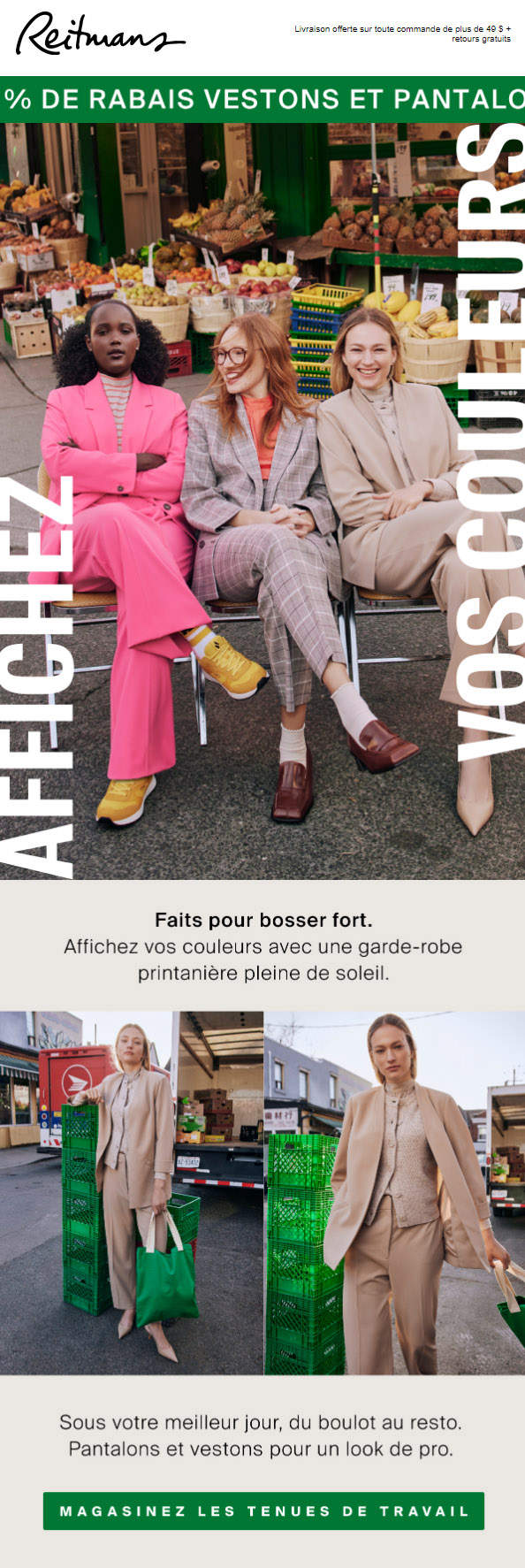 Des Tenues de Travail stylées?