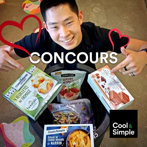 Concours Gagnez un repas Cool&Simple pour la St-Valentin!