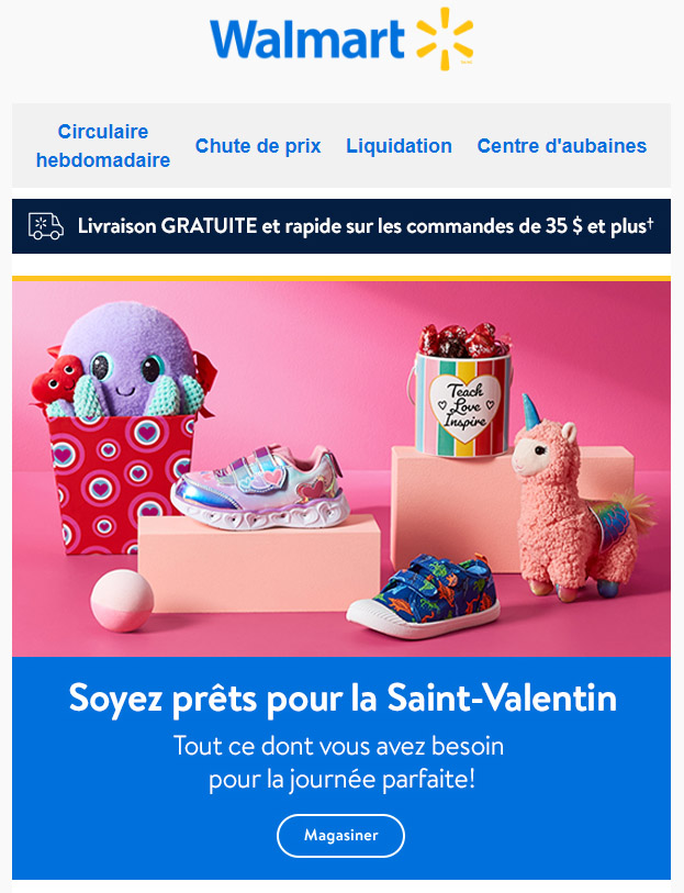 Soyez prêts pour la Saint-Valentin