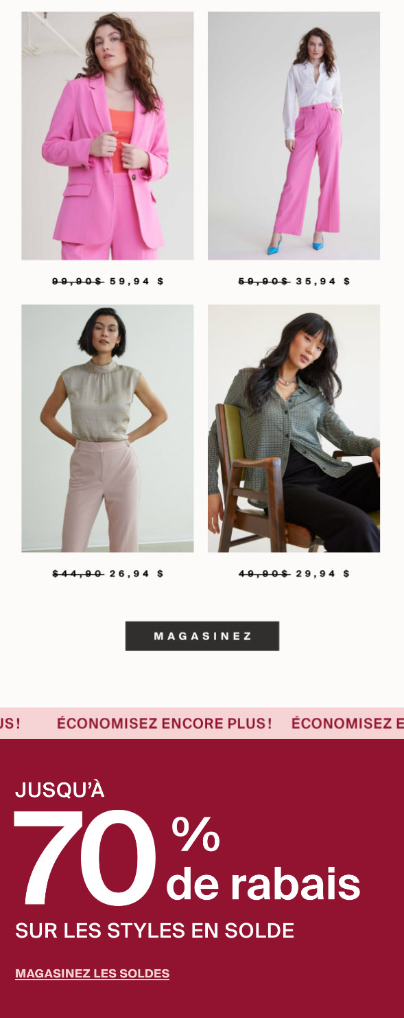 On vous prédit 40 % de Rabais à ne pas rater...