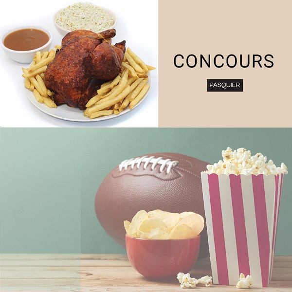 Concours Gagnez l'un des 4 REPAS POULET BBQ FAMILIAL chez Pasquier!