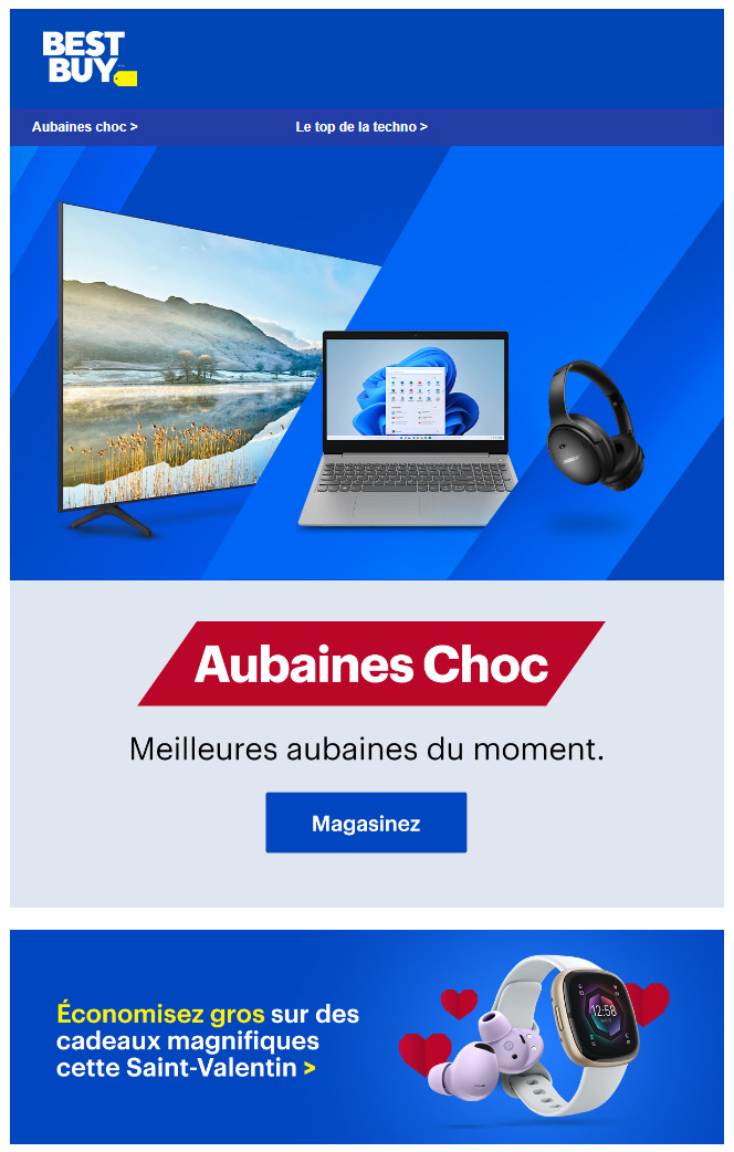 Découvrez nos Dernières Aubaines Choc!