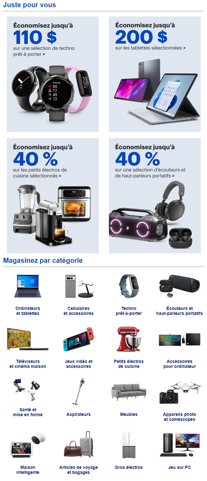 Découvrez nos Dernières Aubaines Choc!