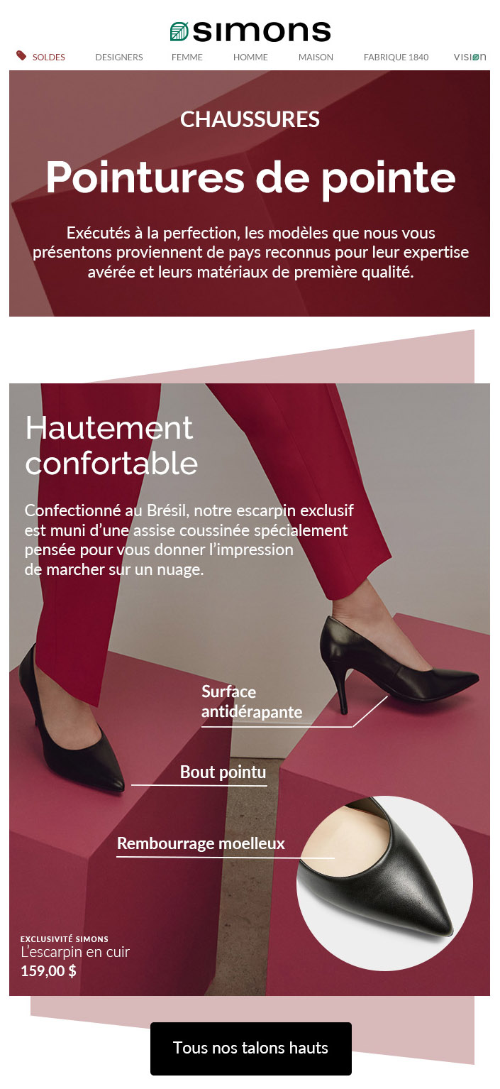 Nos Chaussures de Pointe