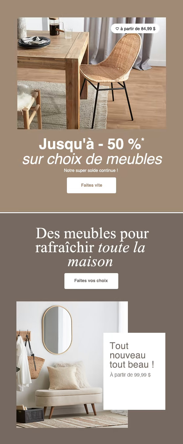 Bouclair Maison Ameublements.ca