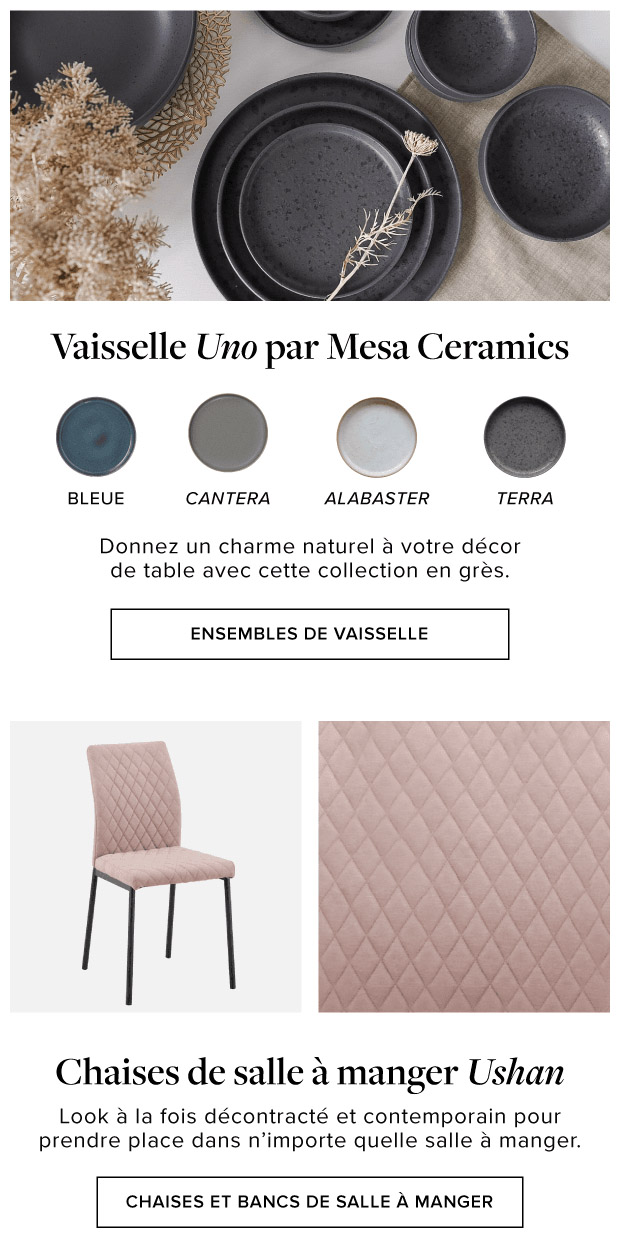Devinez quoi? Les NOUVELLES Tendances pour la Table sont Arrivées!